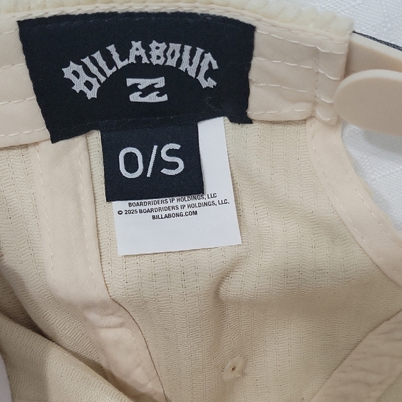 Billabong Beige Corduroy Men's Hat - Picture 4 of 7